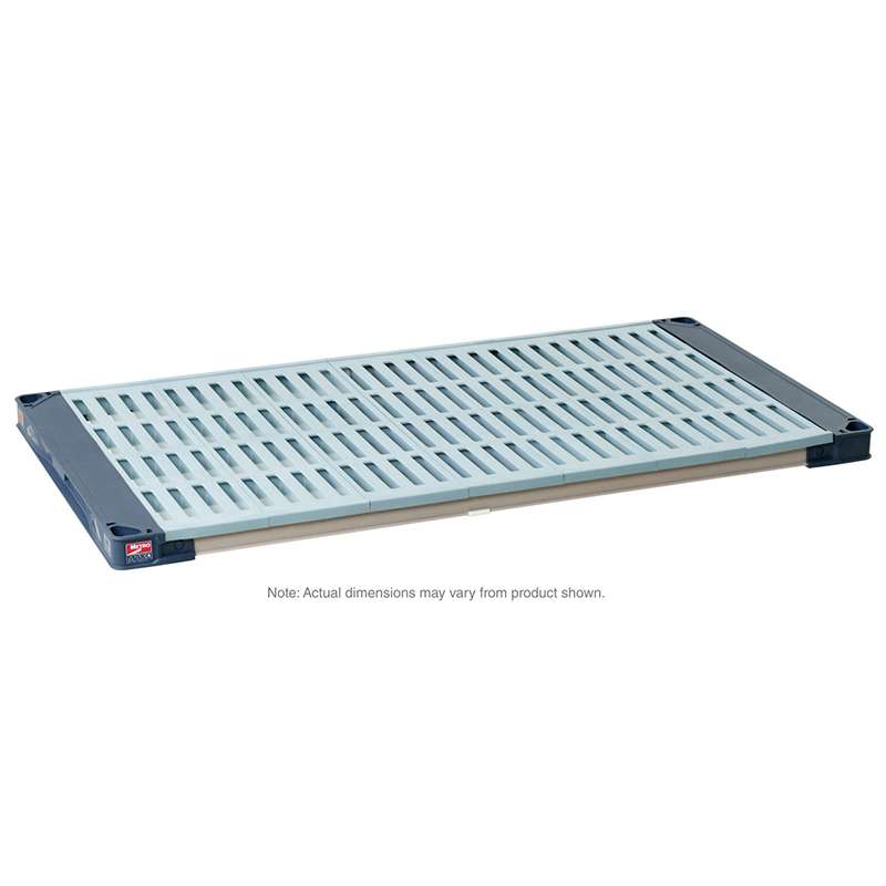 MetroMax 4 Plastic Industrial Shelf with Grid Mat, 24" x 60"